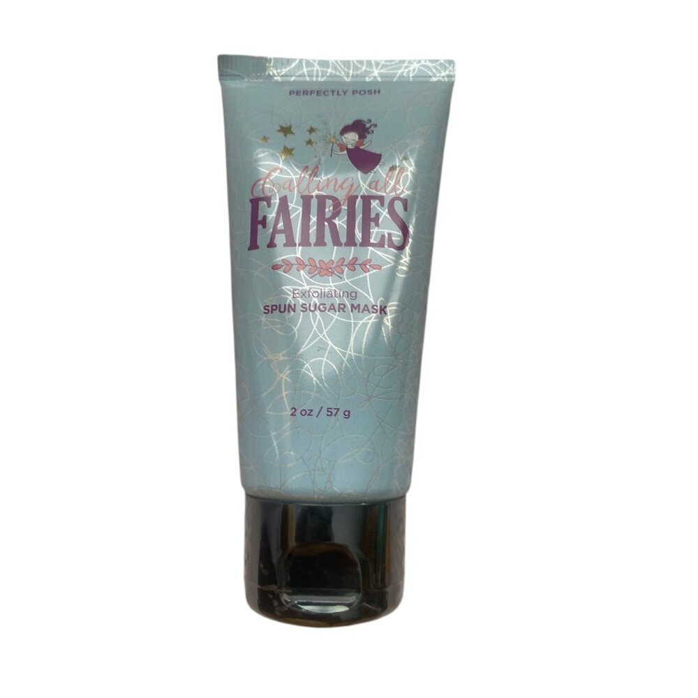 Perfectly Posh Calling‎ All Fairies Exfoliating Spun Sugar Mask 2 Oz Tube New